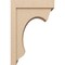 Ekena Millwork 10"W x 20"D x 30"H Classic Emerson Rough Cedar Woodgrain TimberThane Corbel, Primed Tan CORUR10X20X30EMRRCPR - alternate 2